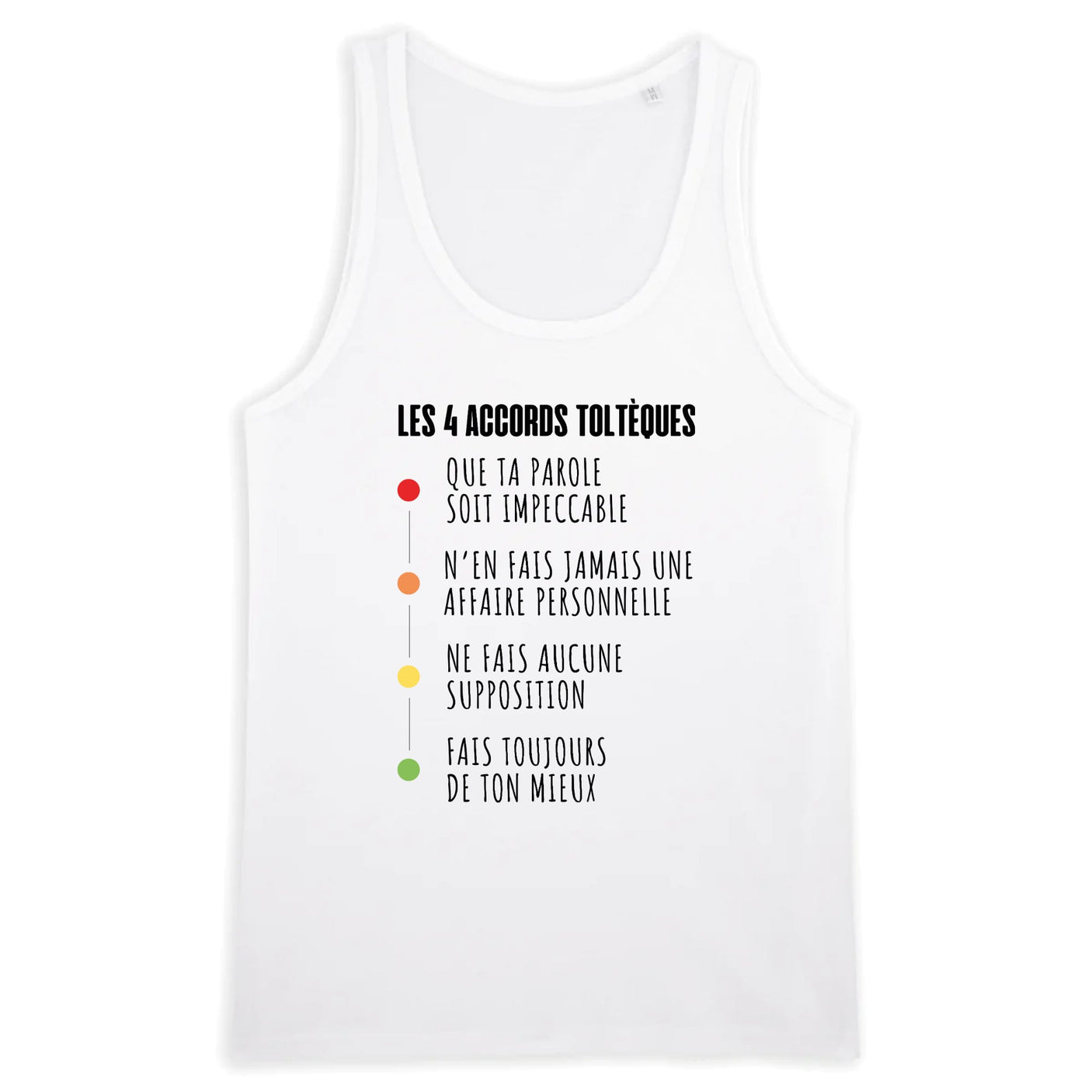 Débardeur Homme Les 4 accords toltèques