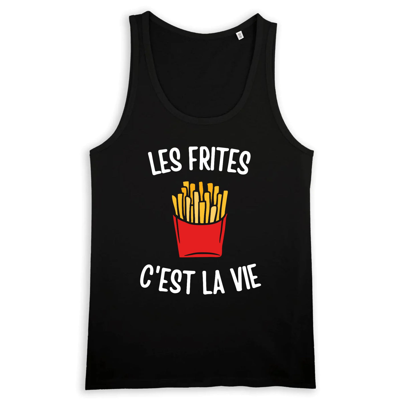 Débardeur Homme Les frites c'est la vie