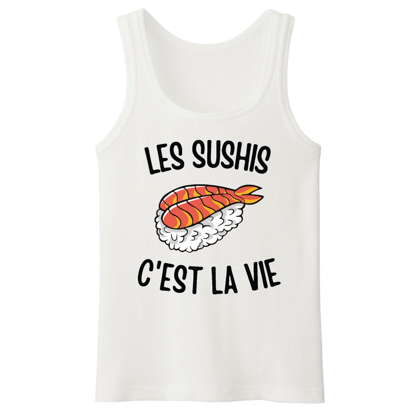 Débardeur Homme Les sushis c'est la vie