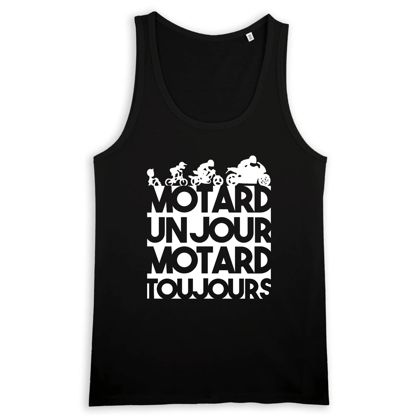 Débardeur Homme Motard un jour