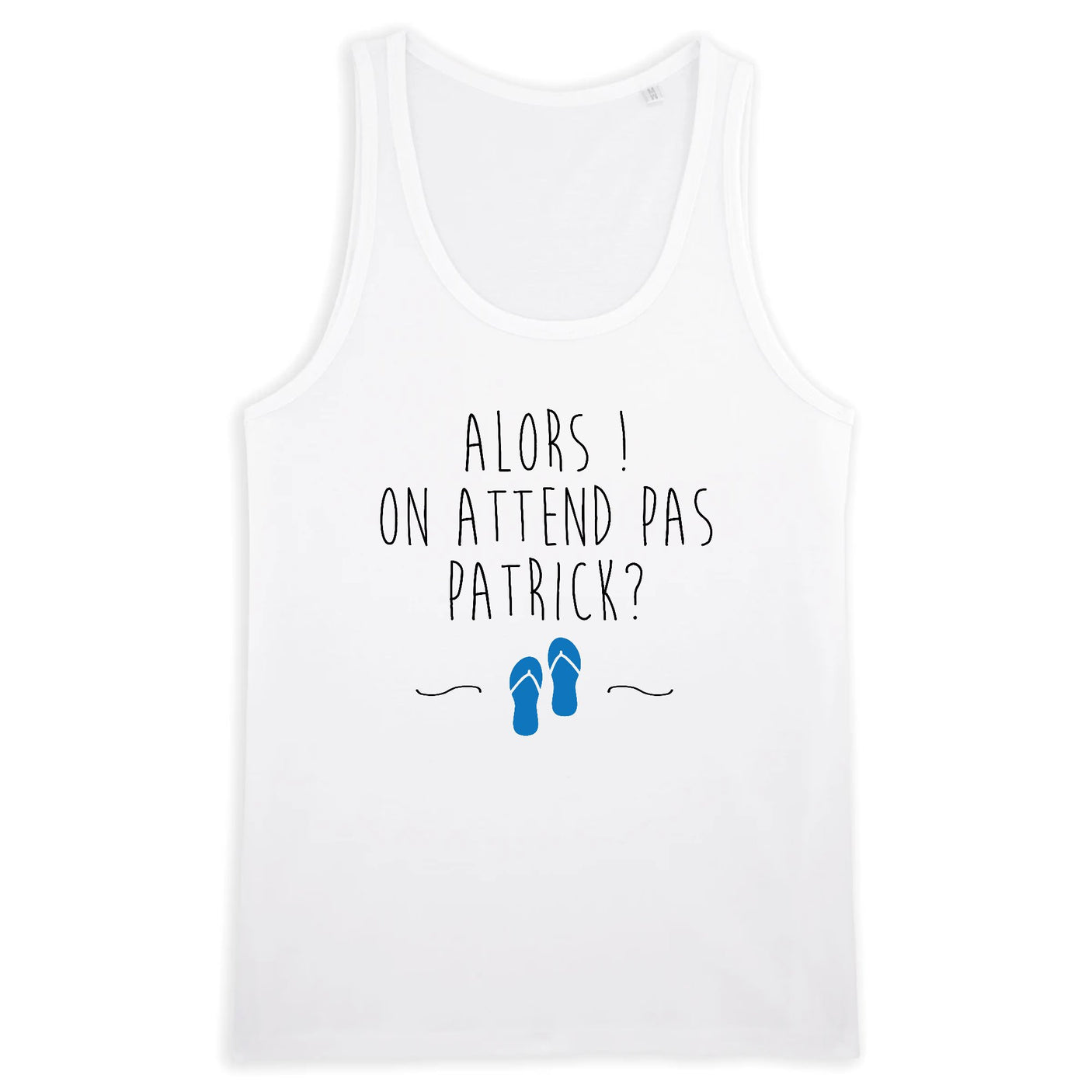 Débardeur Homme On attend pas Patrick