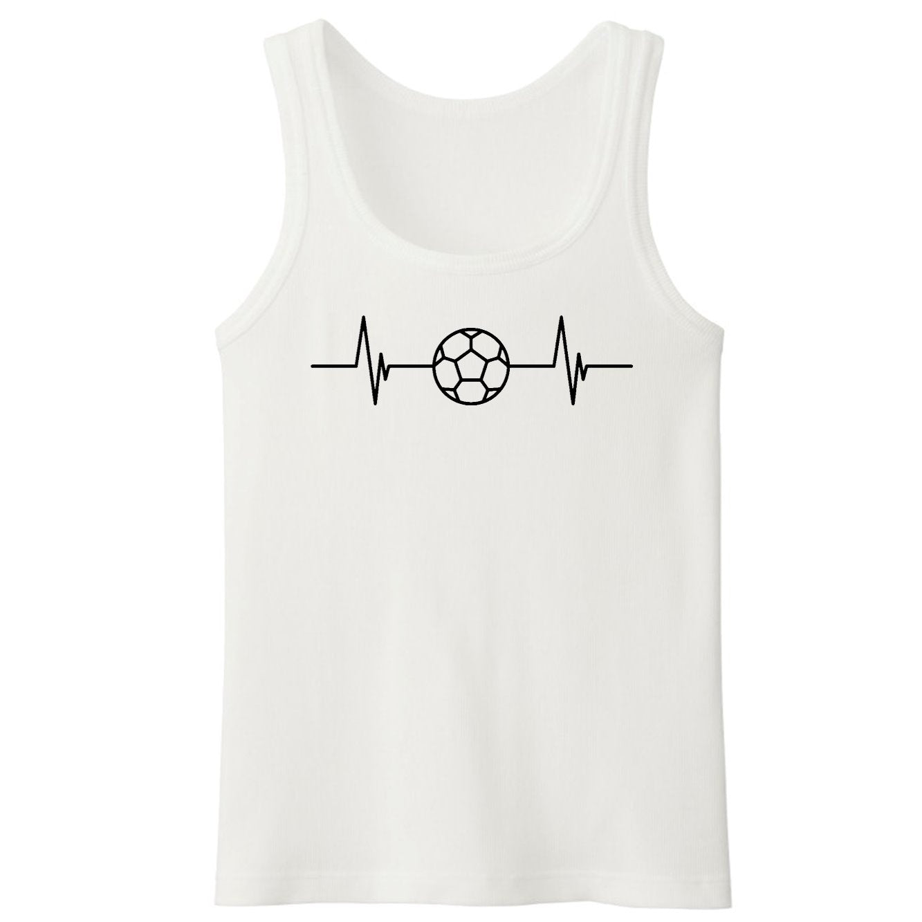 Débardeur Homme Rythme cardiaque foot