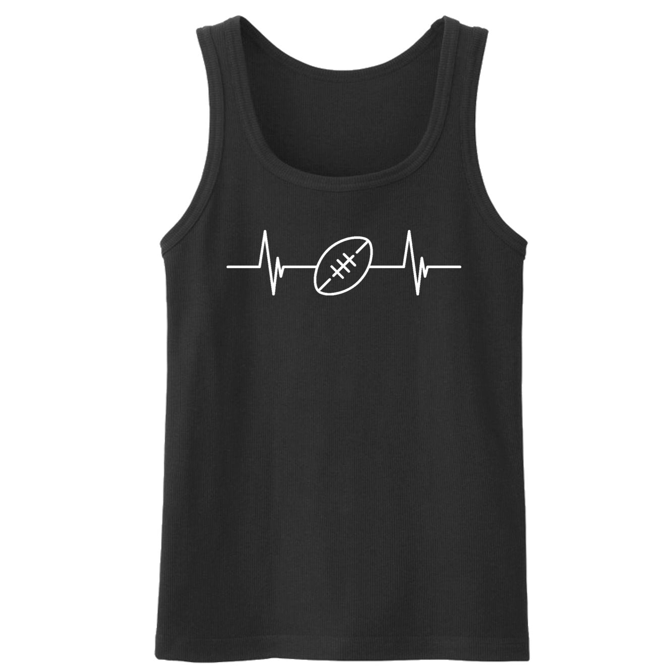 Débardeur Homme Rythme cardiaque rugby