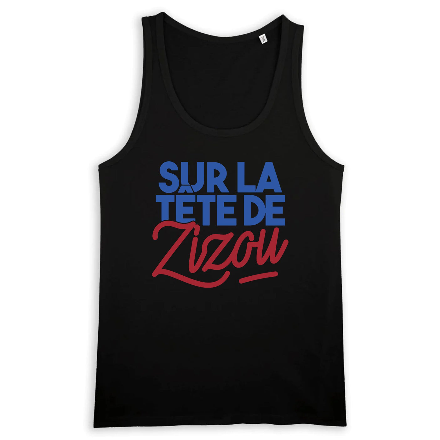 Débardeur Homme Sur la tête de Zizou