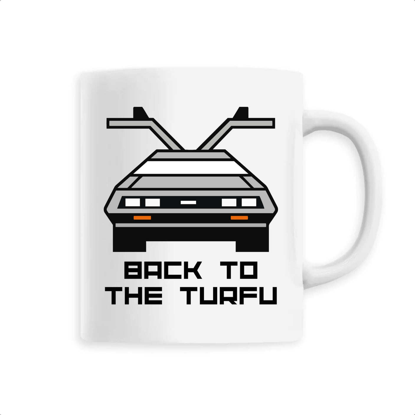 Mug Back to the turfu