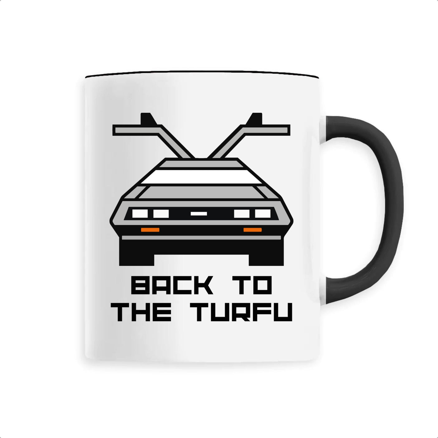 Mug Back to the turfu