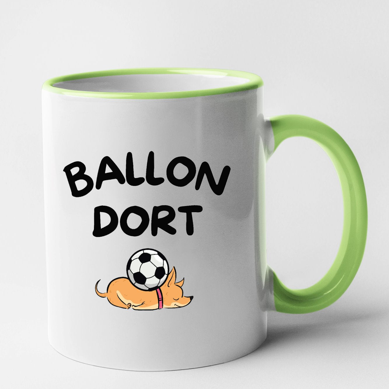 Mug Ballon dort Vert