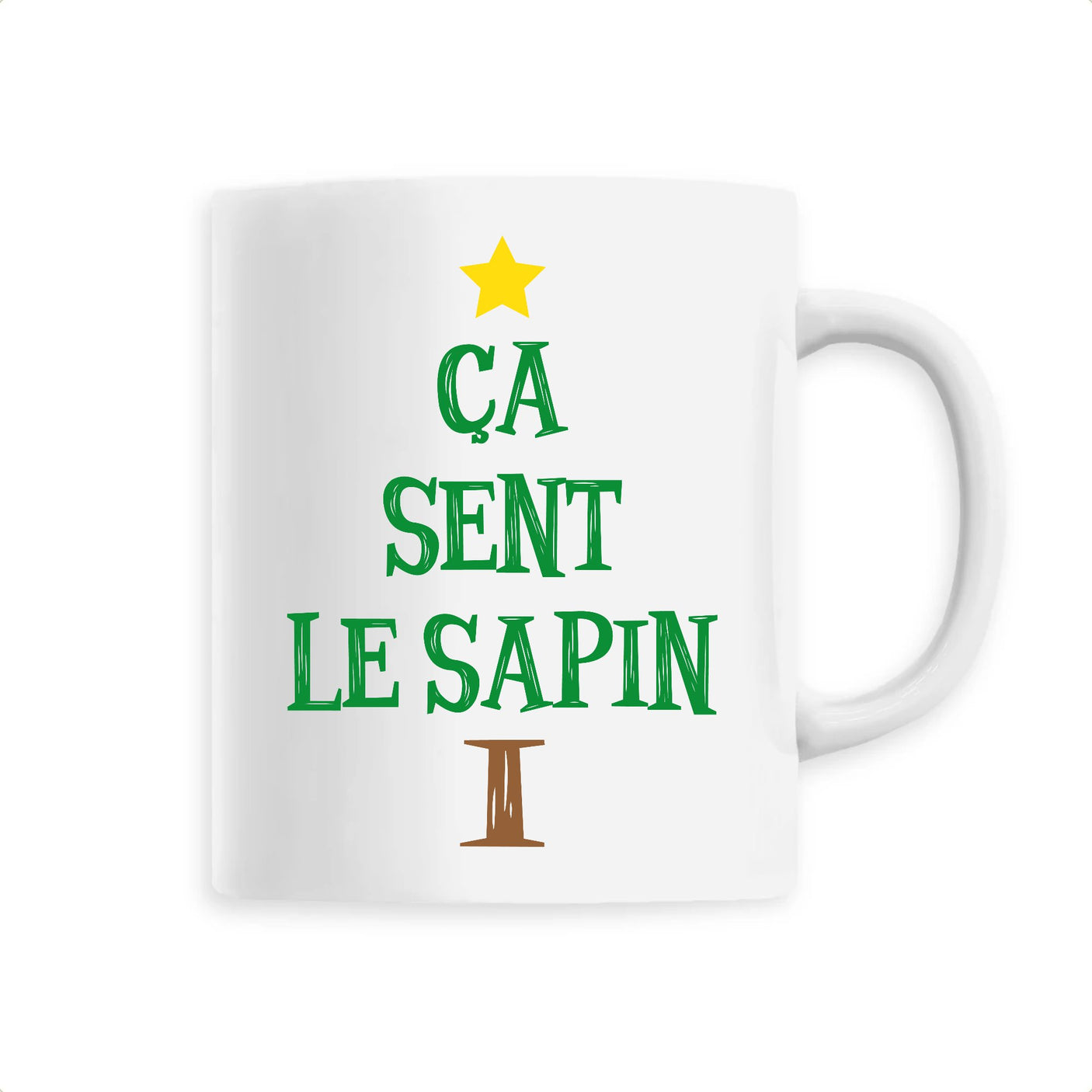 Mug Ça sent le sapin