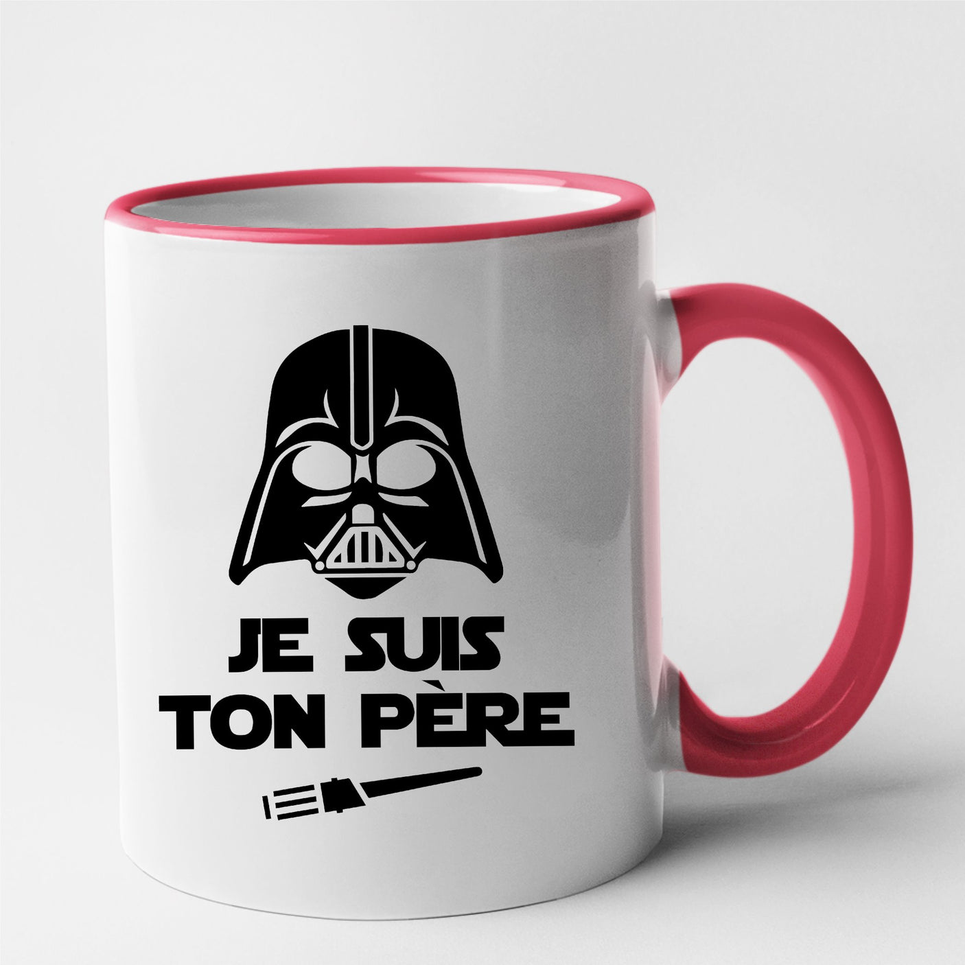 Mug Je suis ton père Rouge