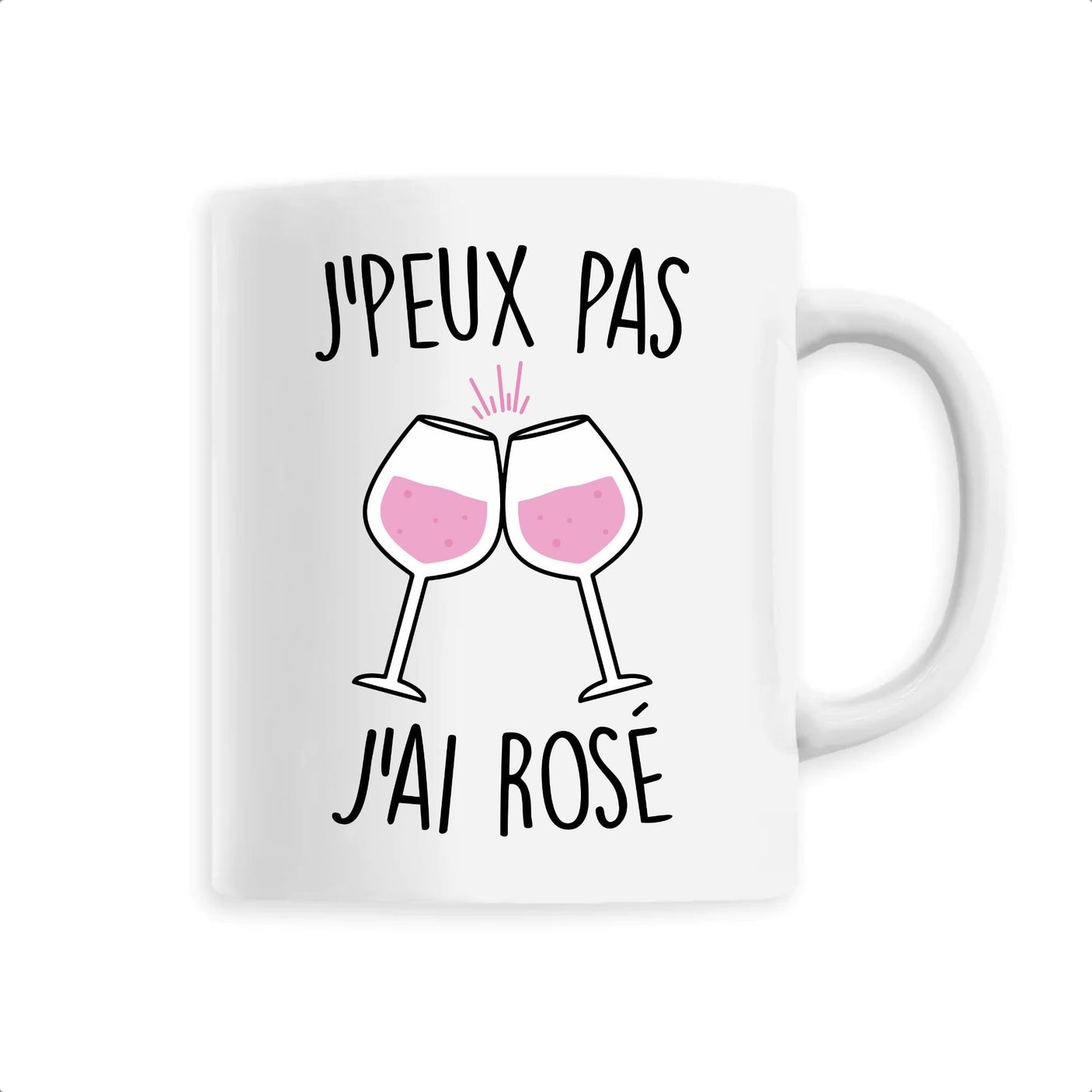 Mug J'peux pas j'ai rosé