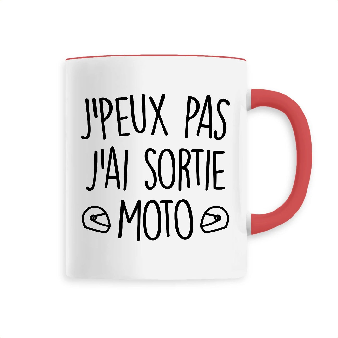 Mug J'peux pas j'ai sortie moto