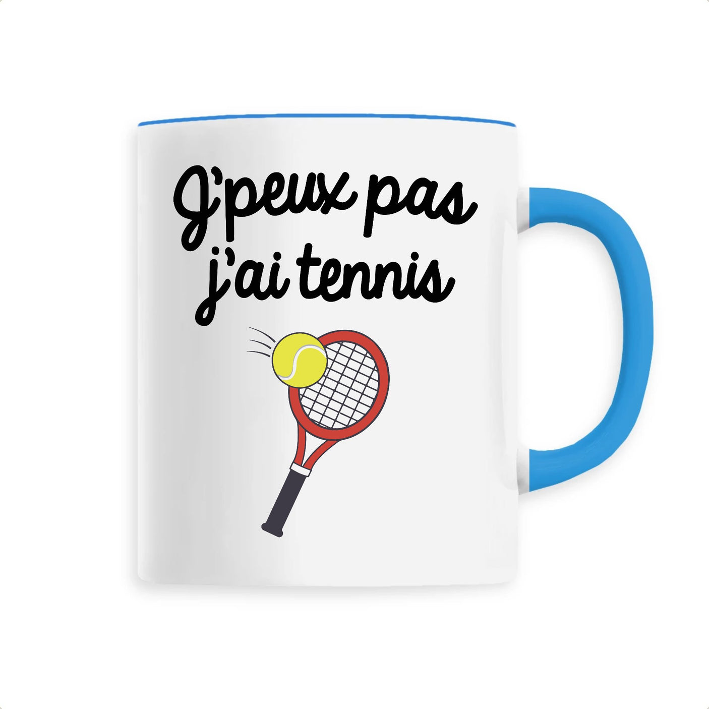 Mug J'peux pas j'ai tennis