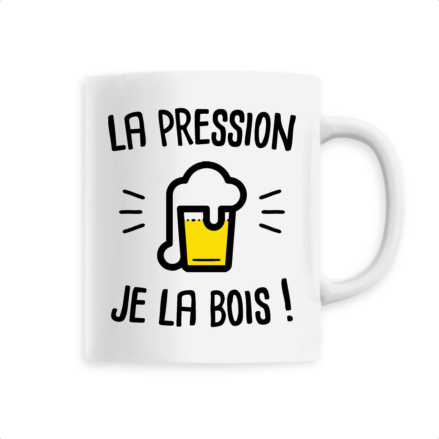 Mug La pression je la bois
