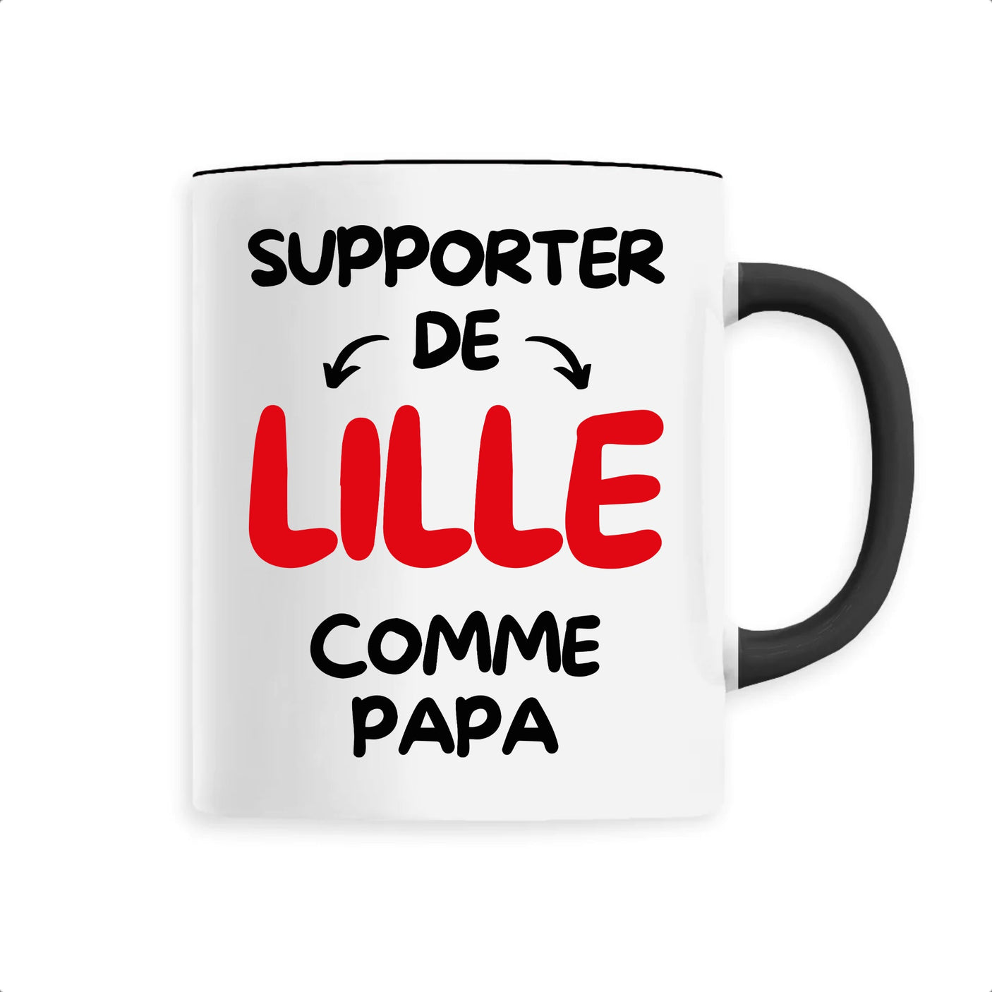 Mug Supporter de Lille comme papa