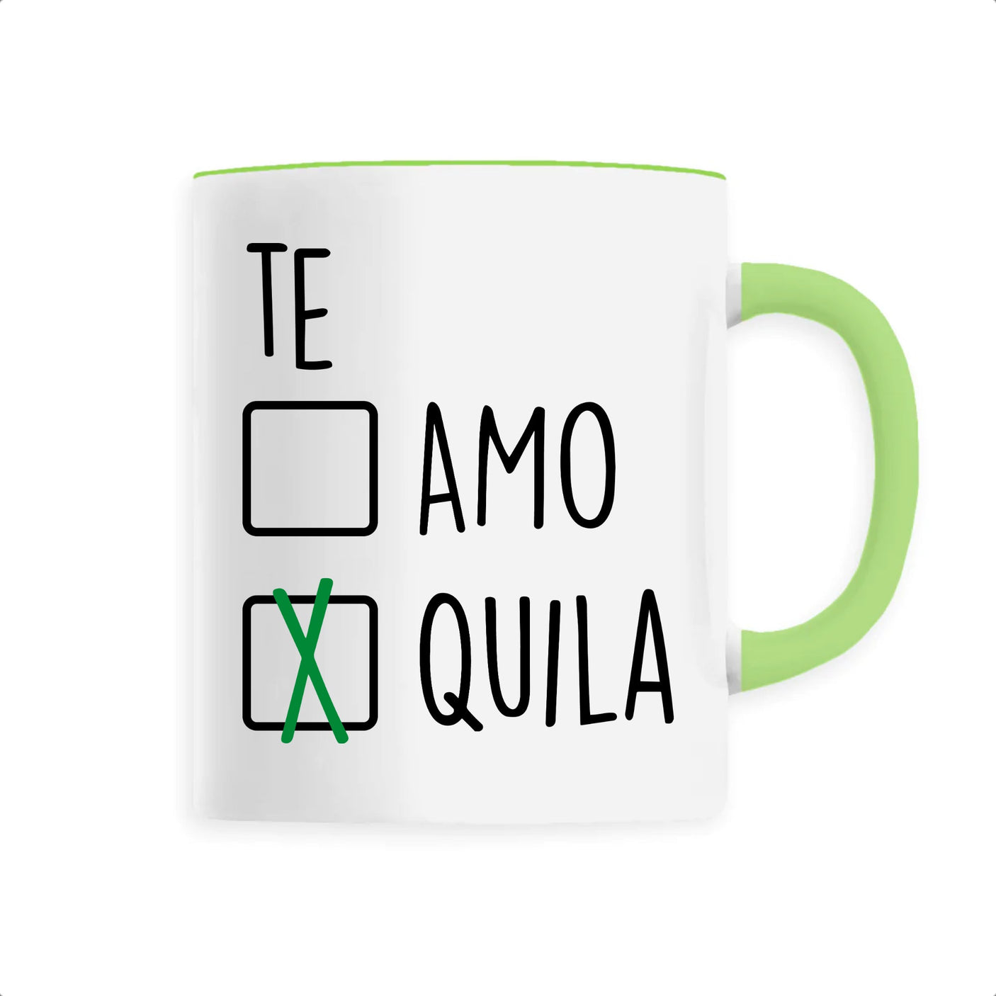 Mug Te amo tequila
