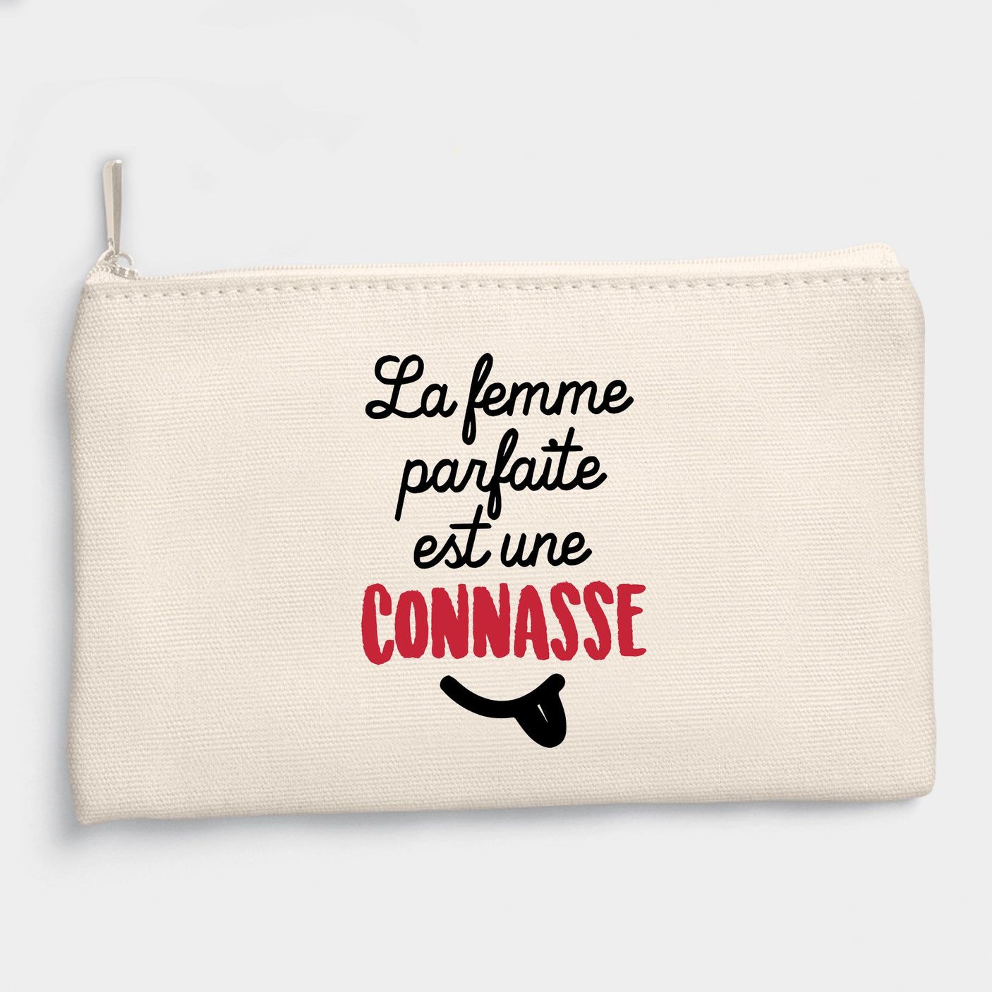 Pochette La femme parfaite est une connasse Beige
