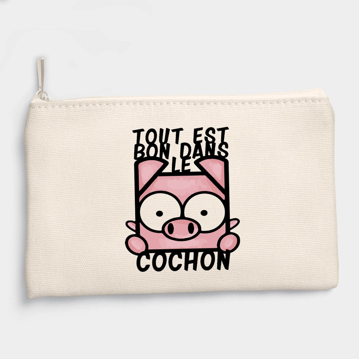 Tout Est Bon Sans Le Cochon Dribbble Cochon 21 Pochette Tout est bon dans le cochon | Idée cadeau original