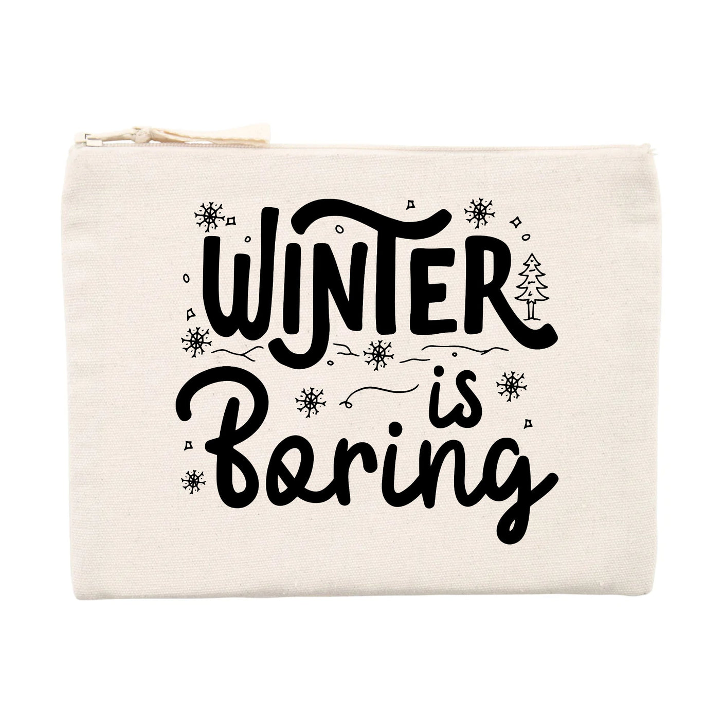 Pochette Winter is boring