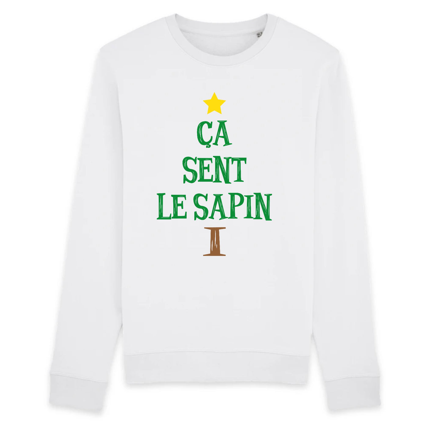 Sweat Adulte Ça sent le sapin