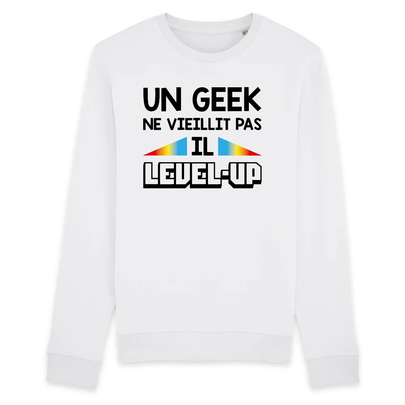 Sweat Adulte Geek level-up