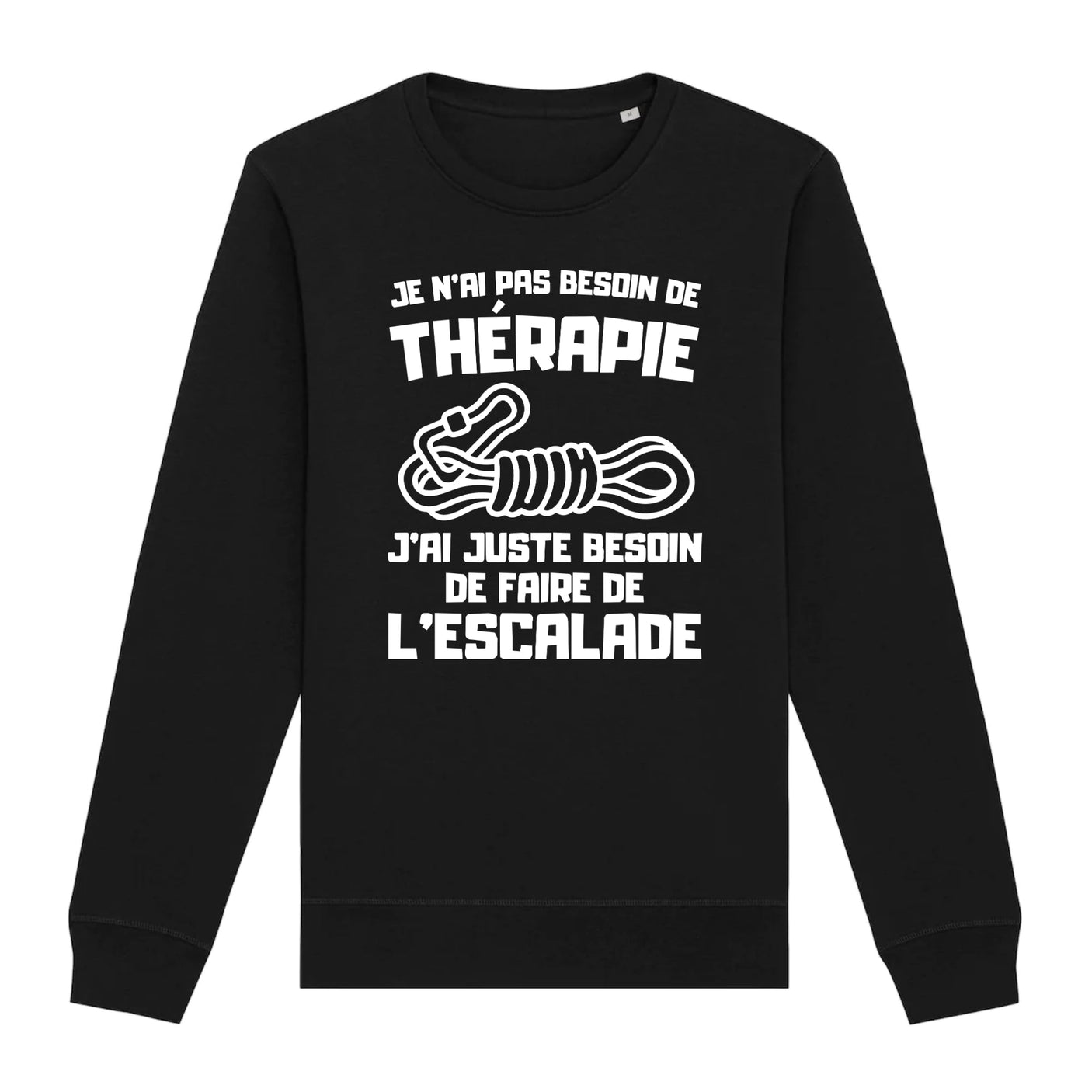 Sweat Adulte Je n'ai pas besoin de thérapie juste d'escalade