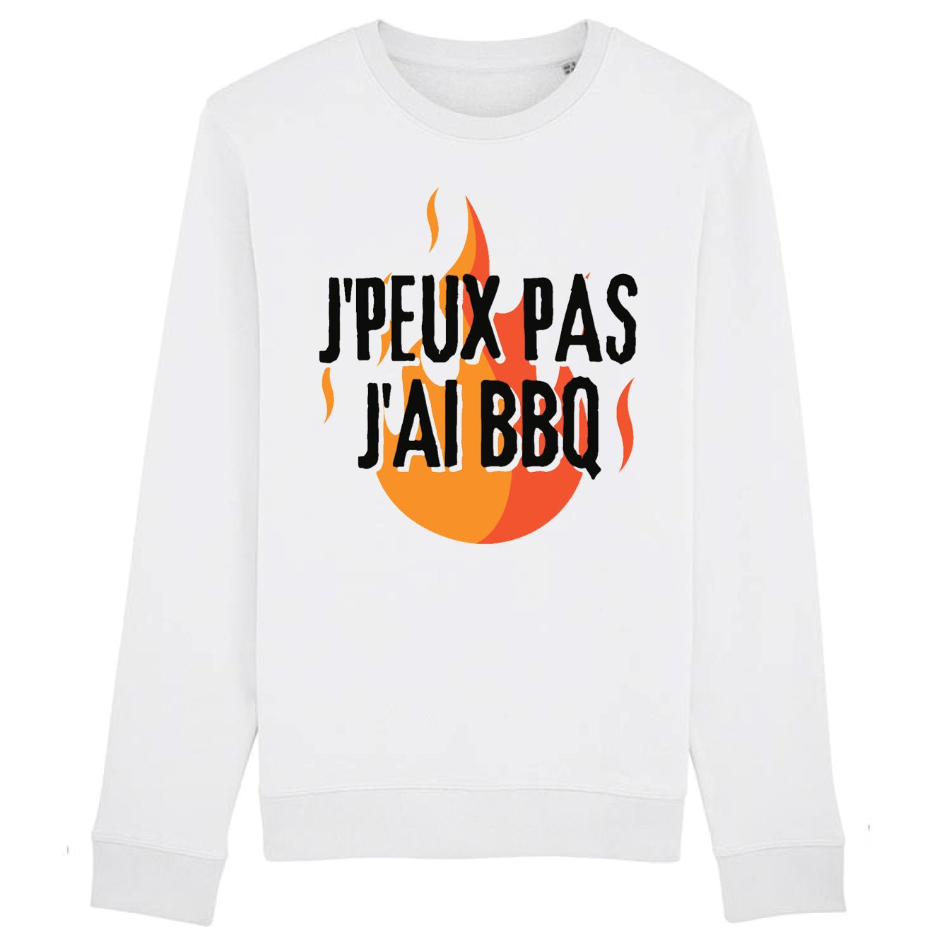 Sweat Adulte J'peux pas j'ai barbecue