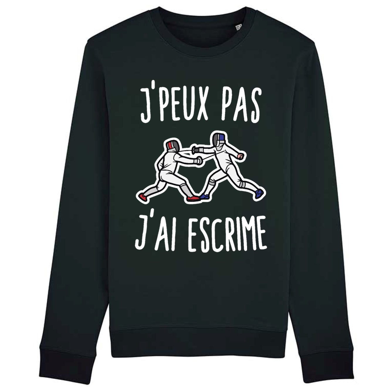 Sweat Adulte J'peux pas j'ai escrime