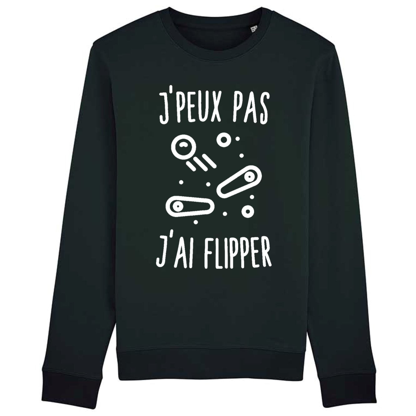 Sweat Adulte J'peux pas j'ai flipper