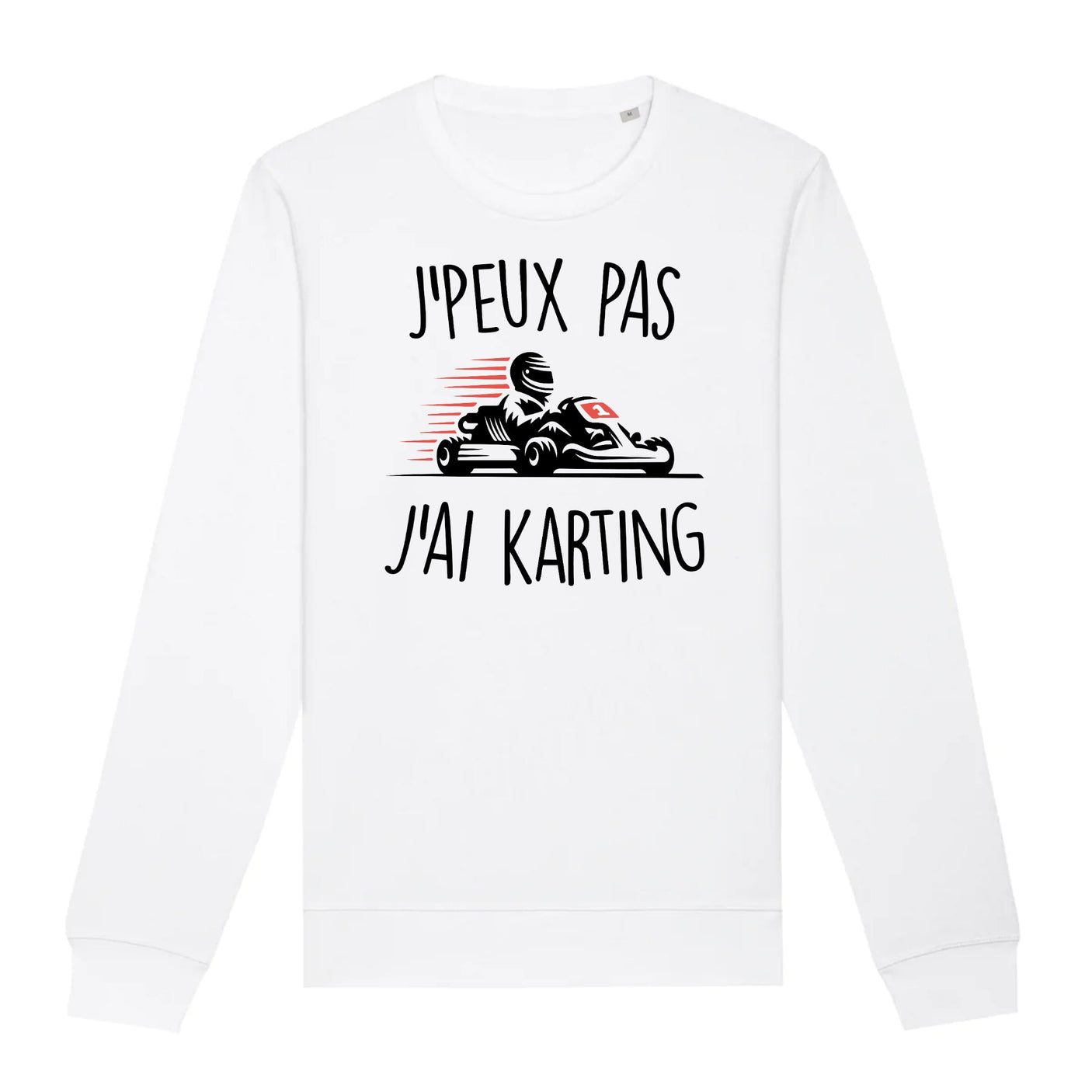 Sweat Adulte J'peux pas j'ai karting