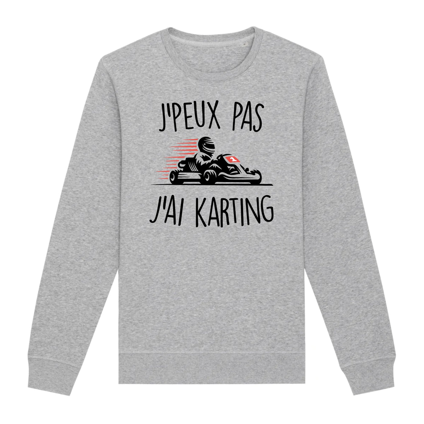 Sweat Adulte J'peux pas j'ai karting