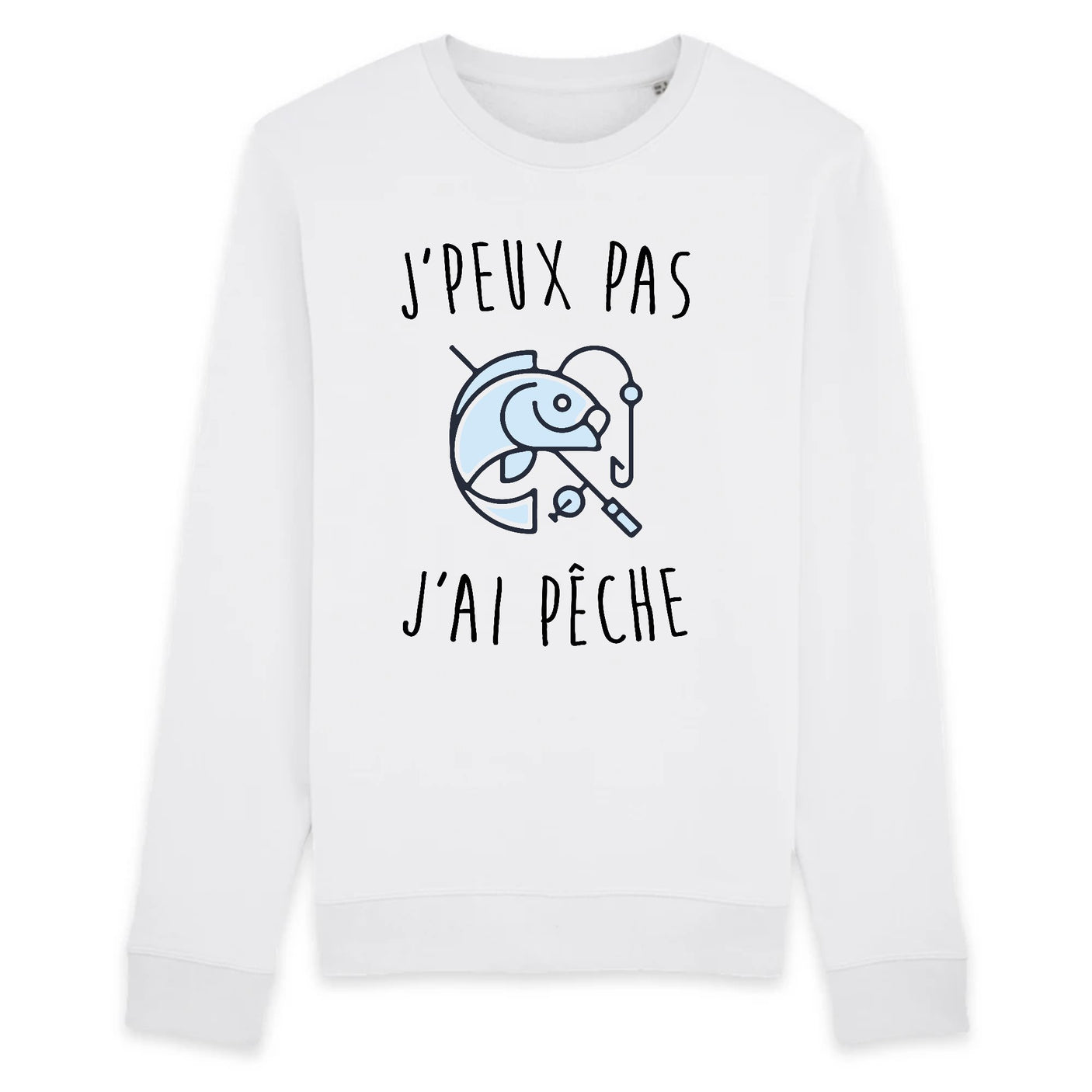 Sweat Adulte J'peux pas j'ai pêche