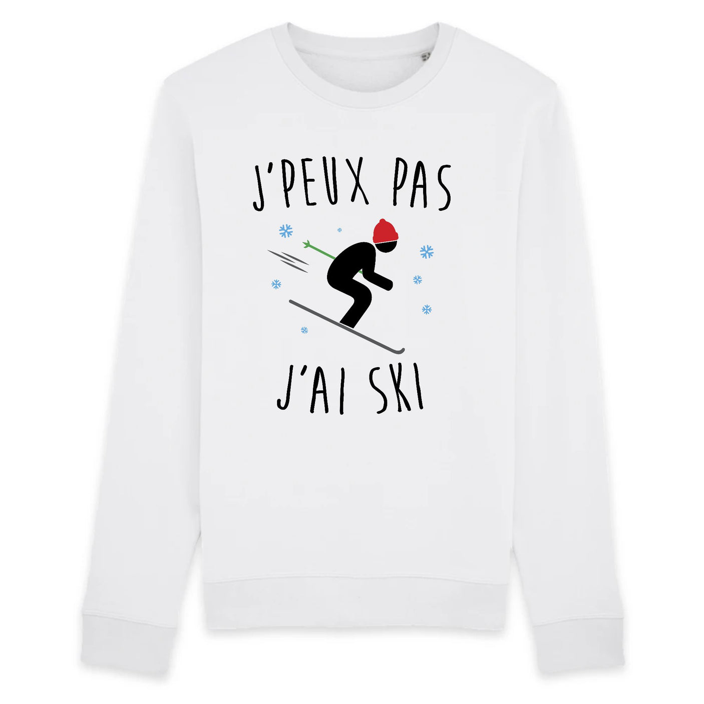 Sweat Adulte J'peux pas j'ai ski
