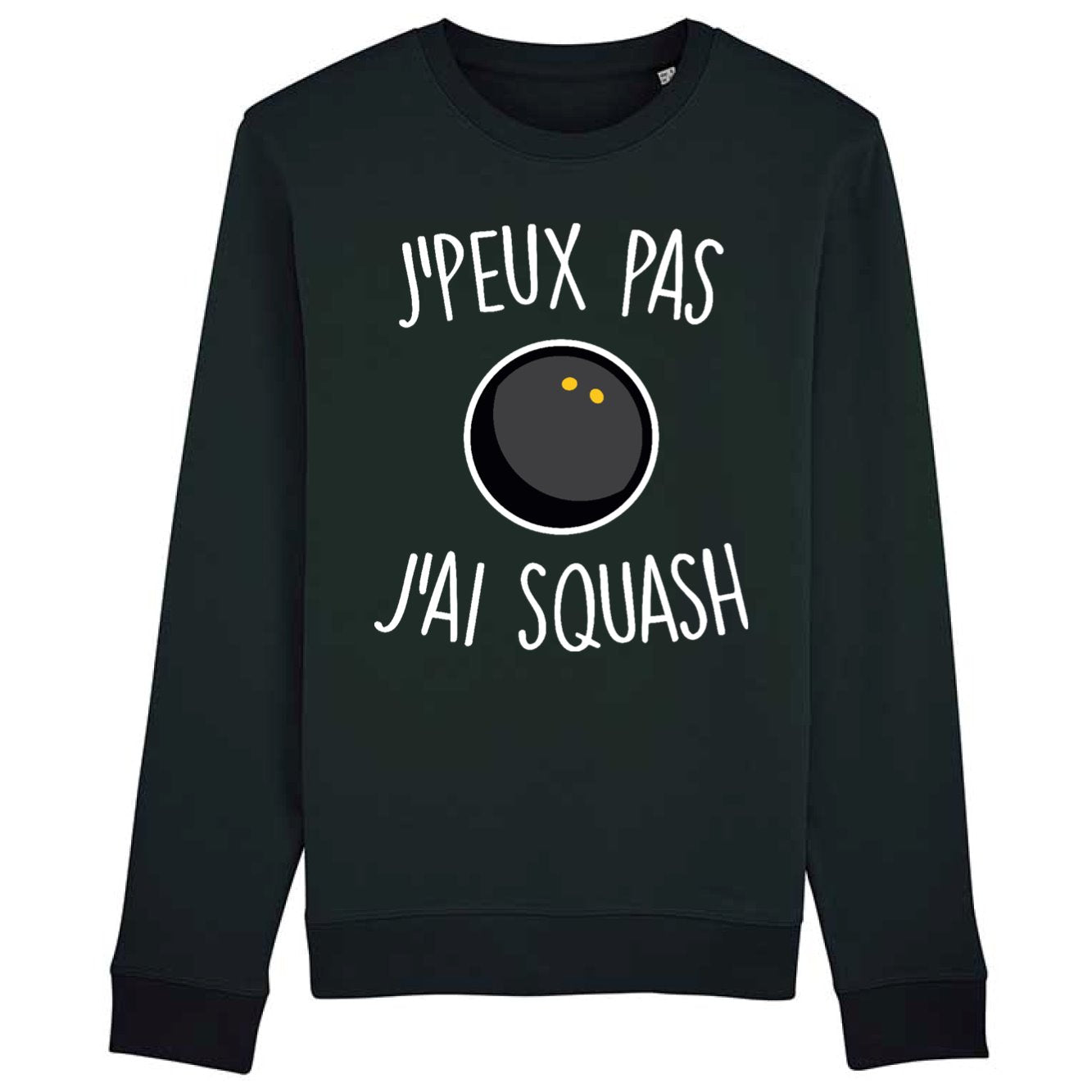 Sweat Adulte J'peux pas j'ai squash