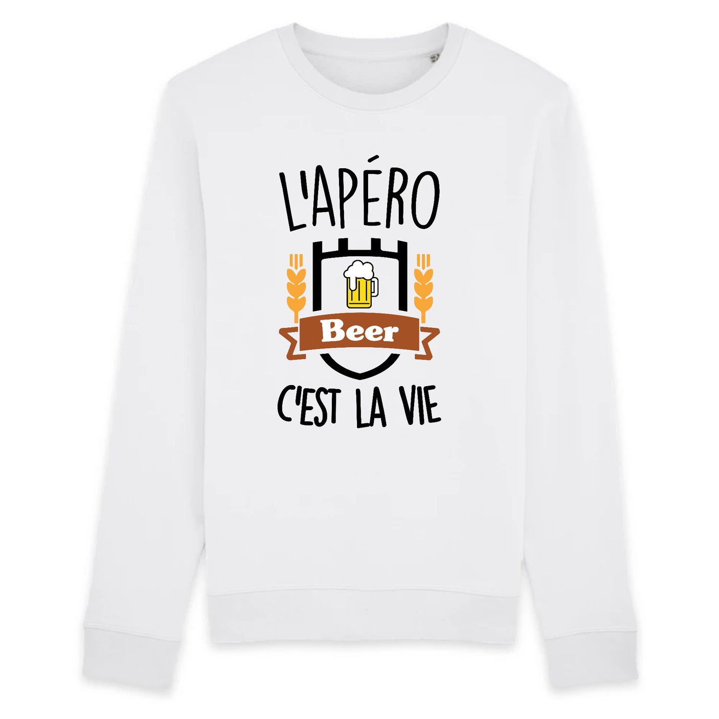 Sweat Adulte L'apéro c'est la vie