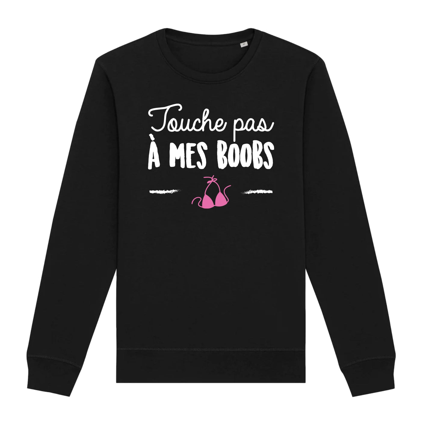 Sweat Adulte Touche pas à mes boobs