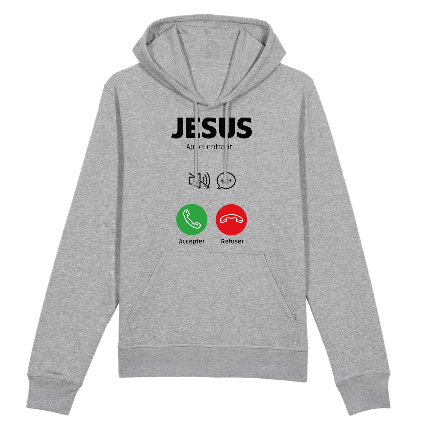 Sweat Capuche Adulte Appel de Jésus