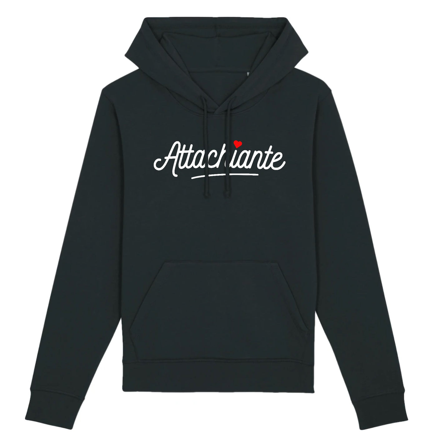 Sweat Capuche Adulte Attachiante