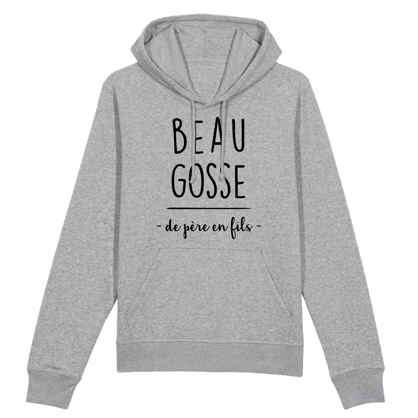 Sweat Capuche Adulte Beau gosse de père en fils