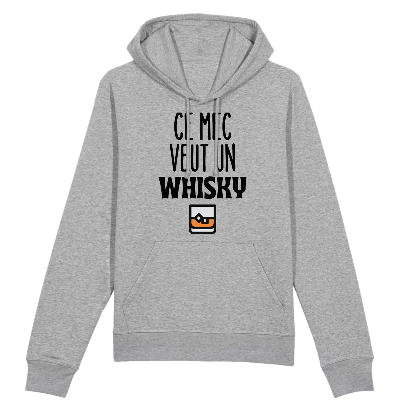 Sweat Capuche Adulte Ce mec veut un whisky