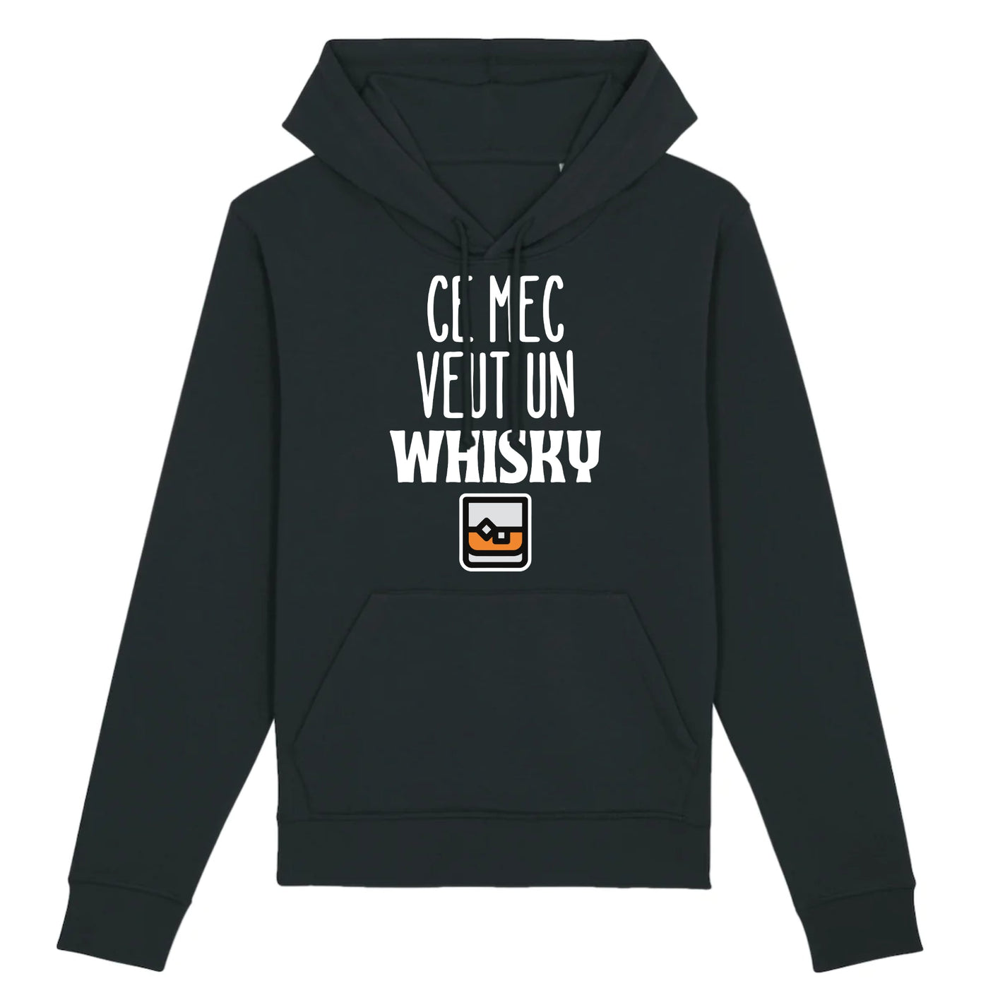 Sweat Capuche Adulte Ce mec veut un whisky