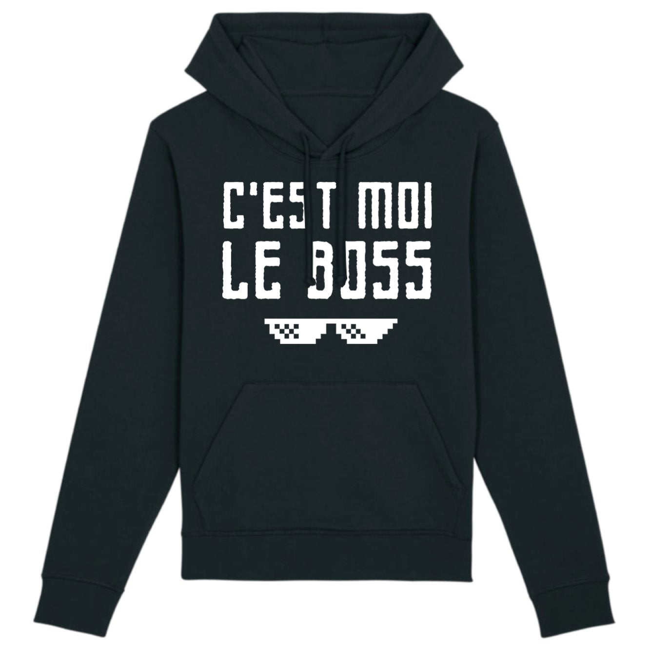 Sweat Capuche Adulte C'est moi le boss