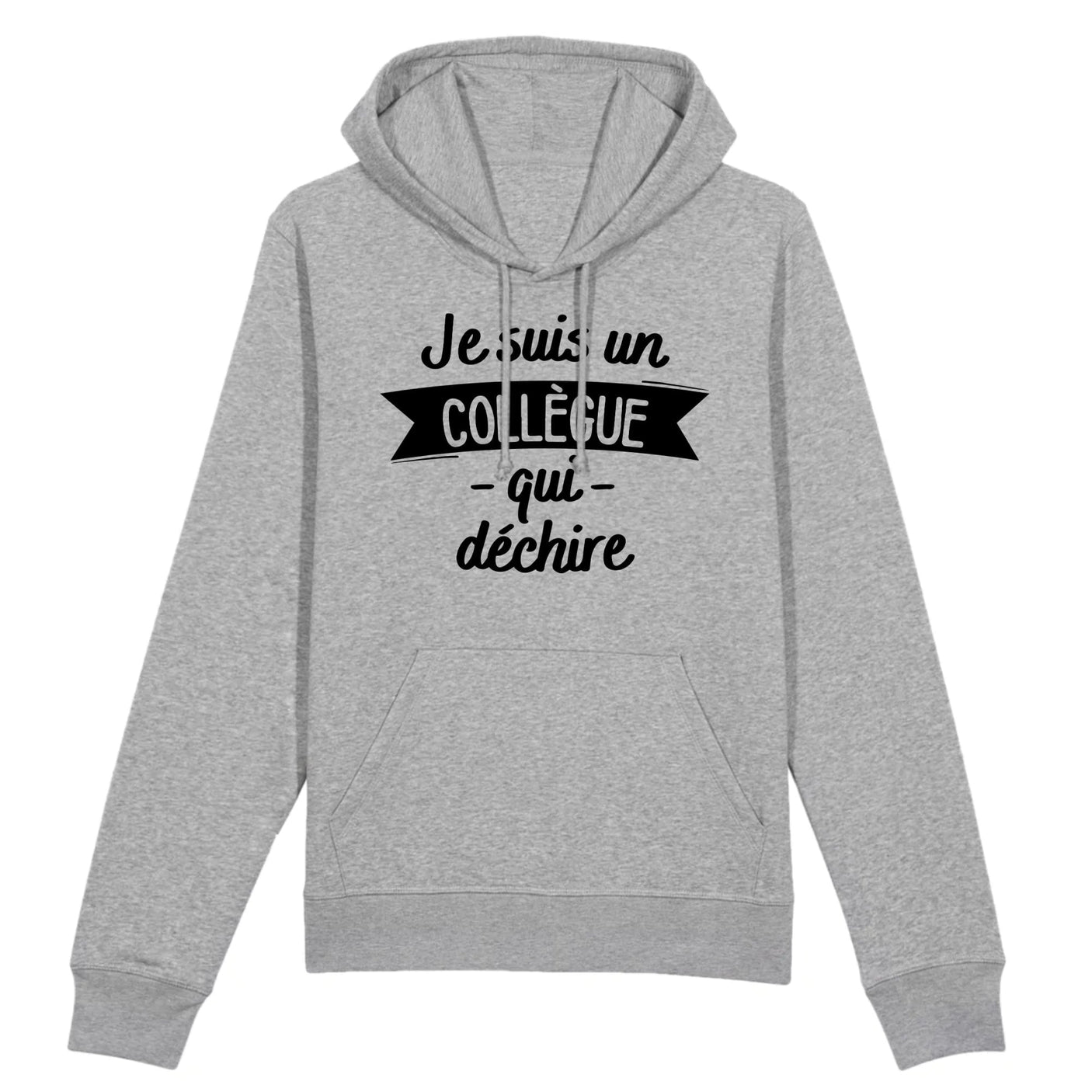 Sweat Capuche Adulte Collègue qui déchire