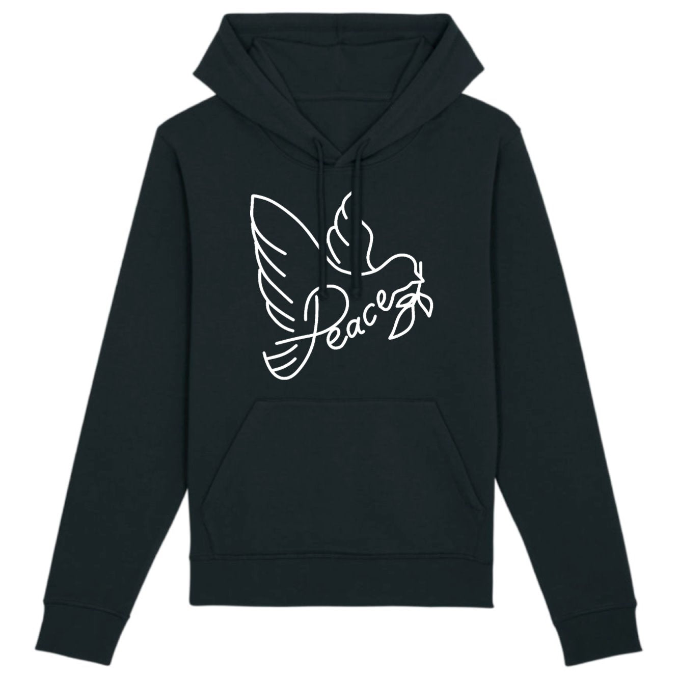 Sweat Capuche Adulte Colombe de la paix