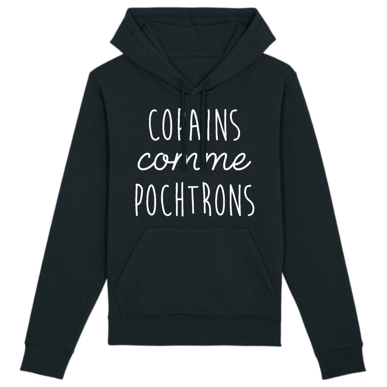 Sweat Capuche Adulte Copains comme pochtrons