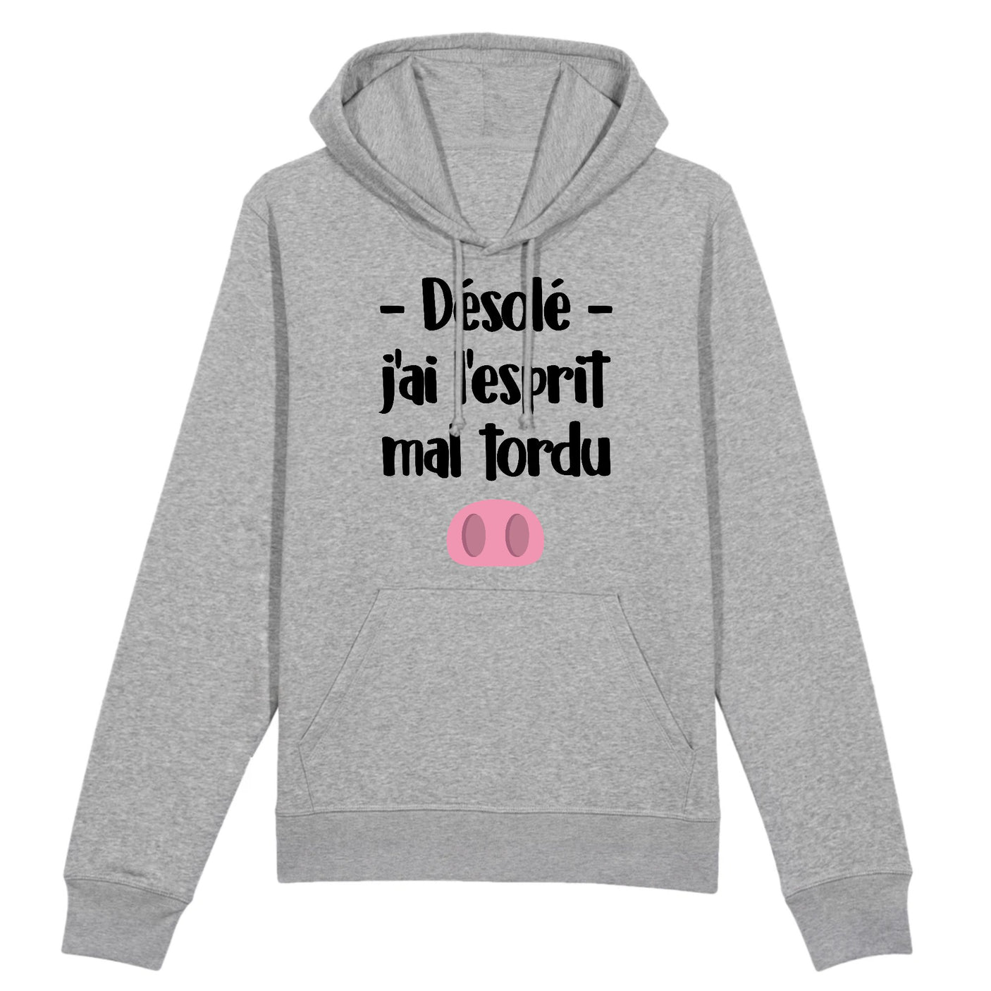 Sweat Capuche Adulte Esprit mal tordu
