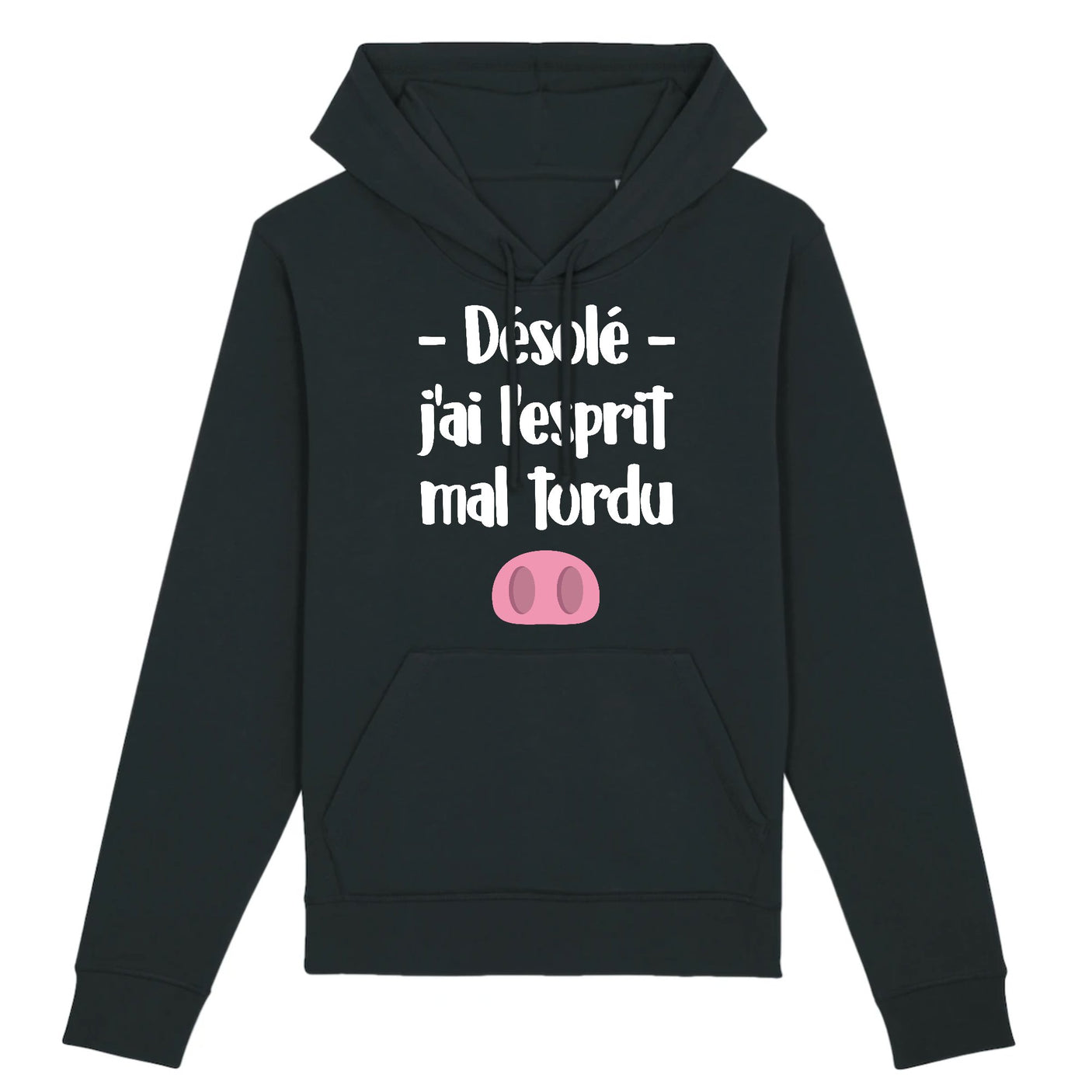 Sweat Capuche Adulte Esprit mal tordu