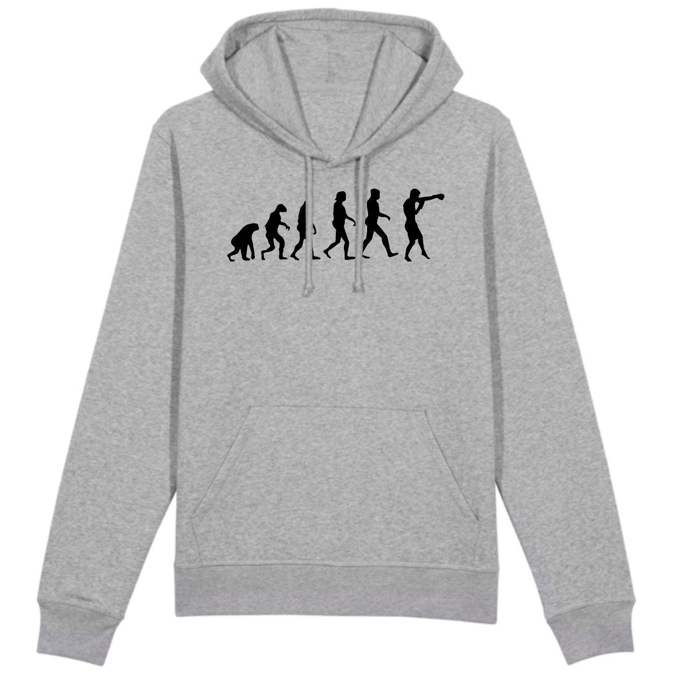 Sweat Capuche Adulte Évolution boxe