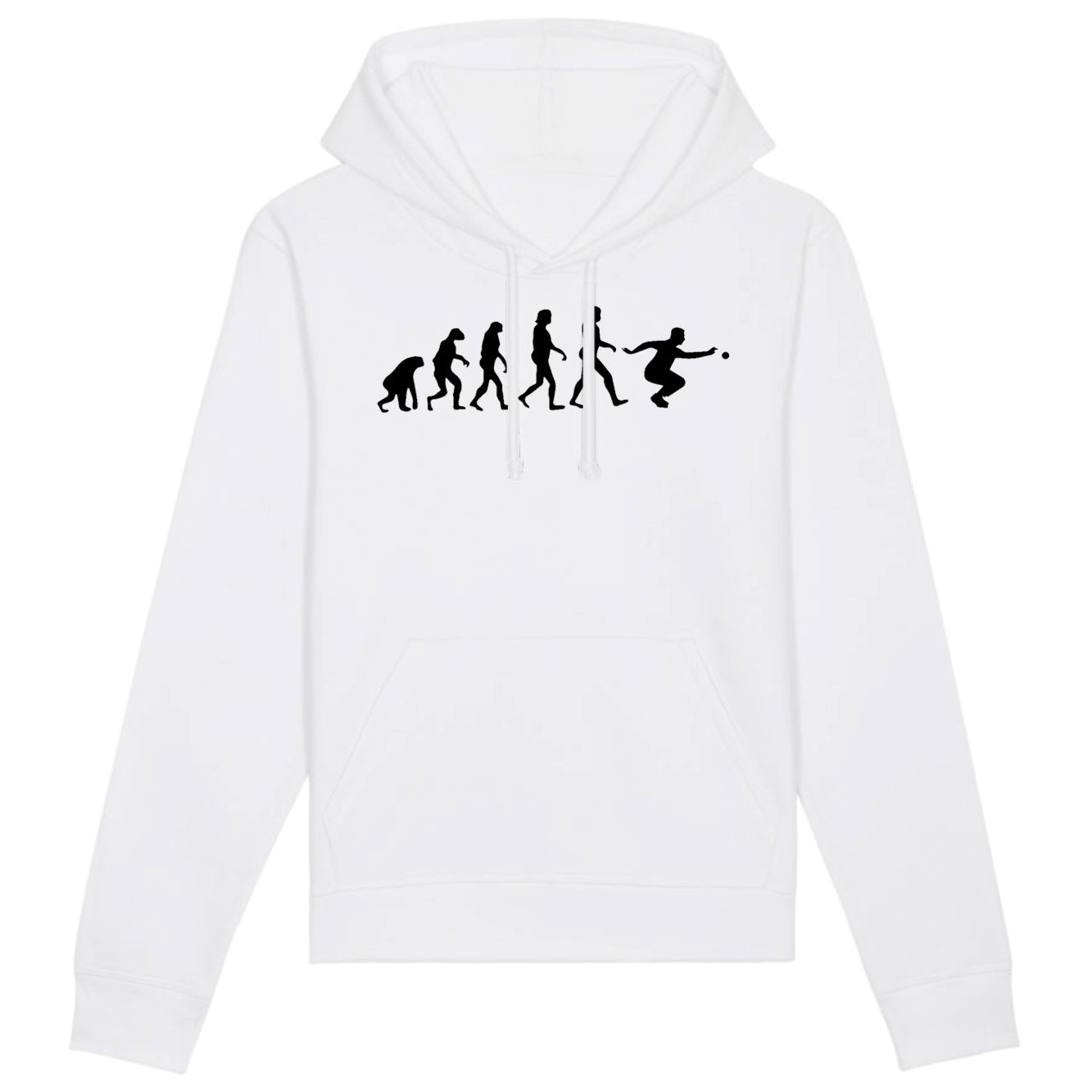 Sweat Capuche Adulte Évolution pétanque