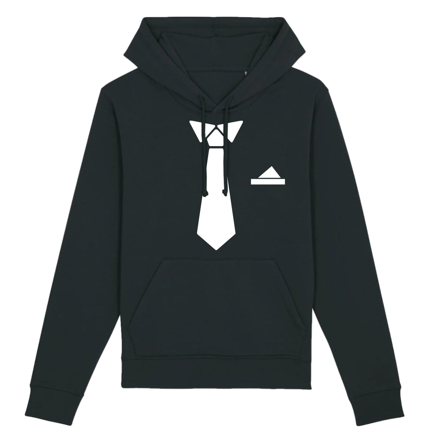 Sweat Capuche Adulte Fausse cravate