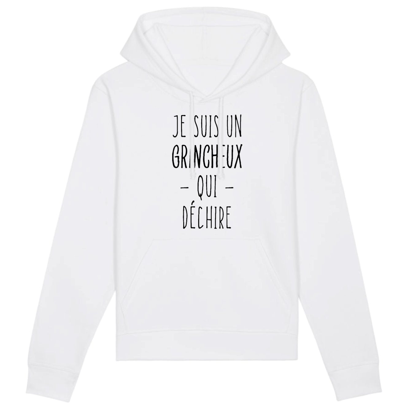 Sweat Capuche Adulte Grincheux qui déchire